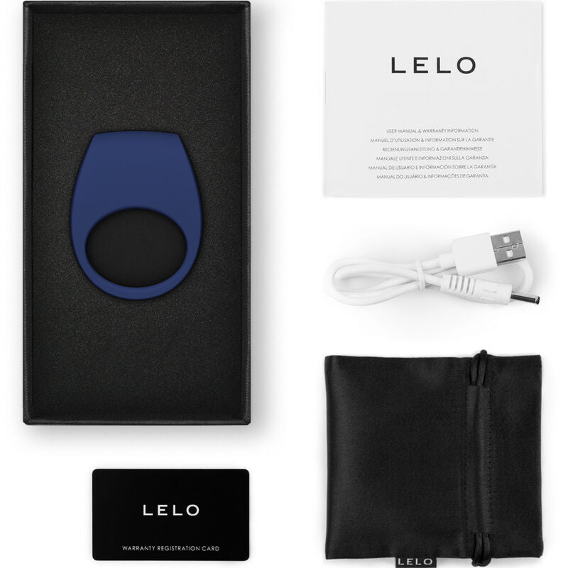 LELO - TOR 3 ANELLO VIBRATORE BLU