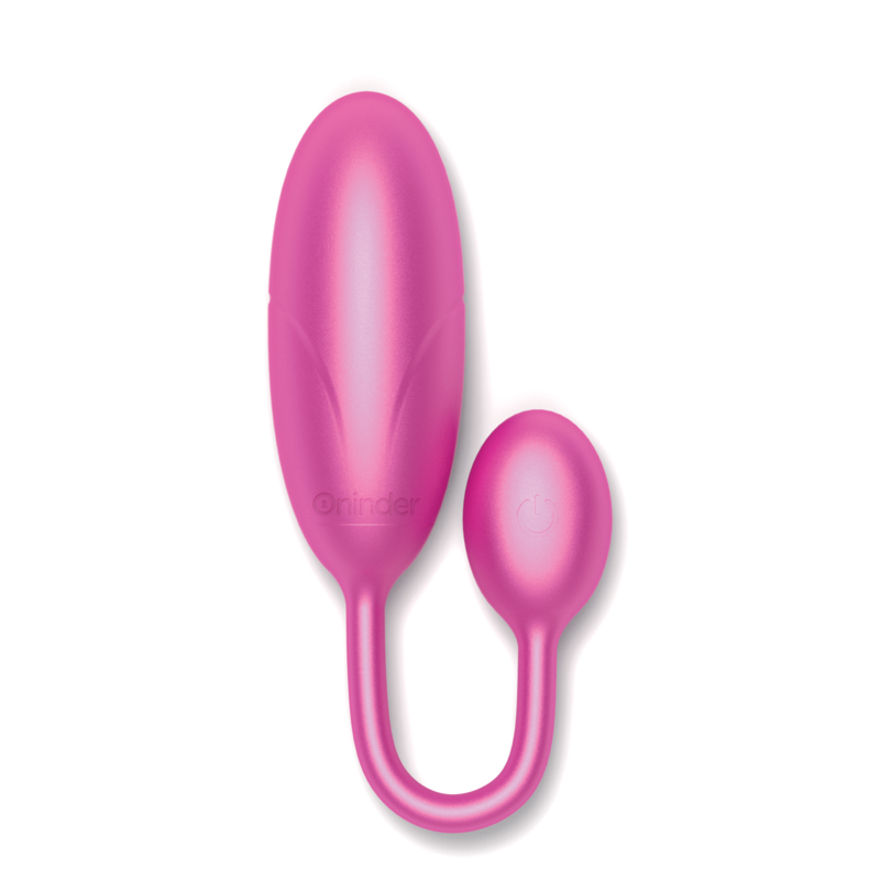 ONINDER - DENVER VIBRATING EGG NERO 7 X 2,7 CM APP GRATUITA
