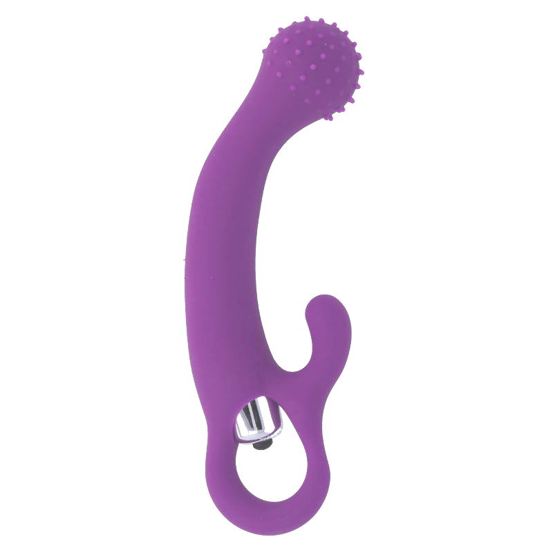 Vibratore punto G in silicone Naila Lilla 17,5 cm – INTENSO