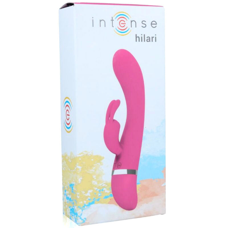 Vibratore in silicone a doppio motore Hilari Rabbit – 18,9 cm – INTENSO