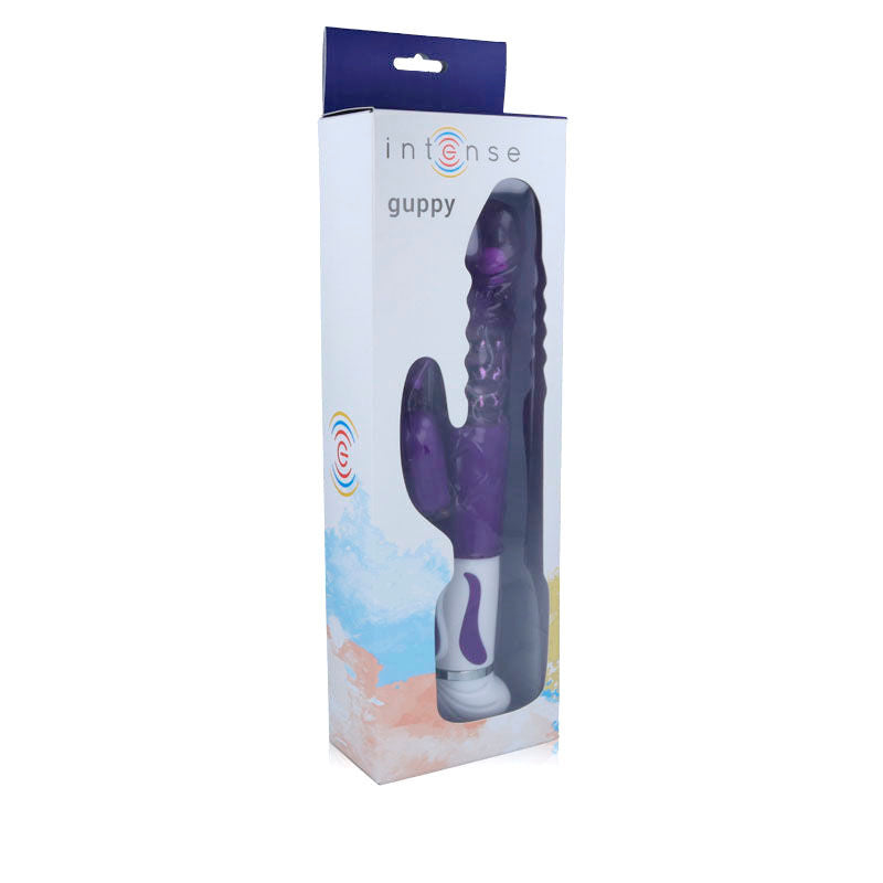 Guppy Lilac Rotator Vibratore Rabbit 27 cm – INTENSO
