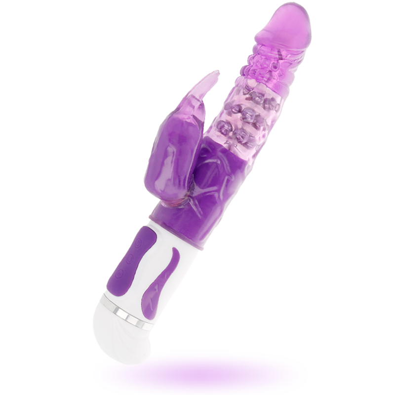 Guppy Lilac Rotator Vibratore Rabbit 27 cm – INTENSO