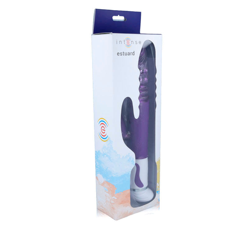 Vibratore Rabbit Rotator Estuard Lilac Up&amp;Down – 30 cm – INTENSO