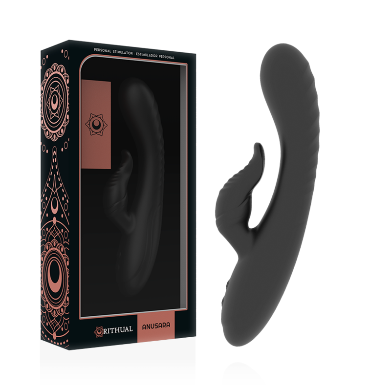 RITHUAL - ANUSARA DOPPIO MOTORE RICARICABILE 2.0 NERO