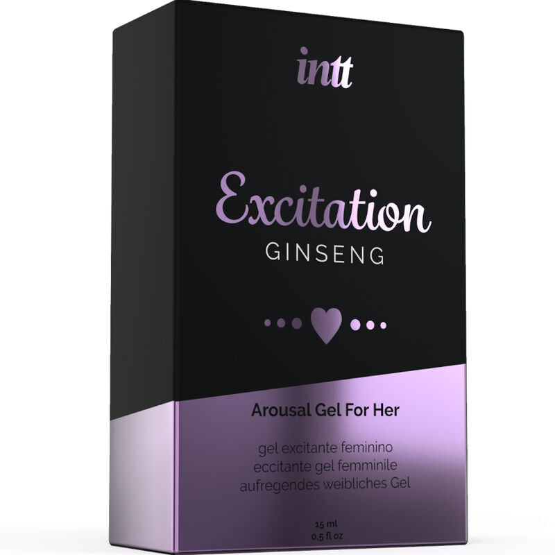 LUBRIFICANTI INTT - GEL STIMOLANTE ED ECCITANTE ATTIVATORE DI CALORE INTIMO DEL DESIDERIO SESSUALE