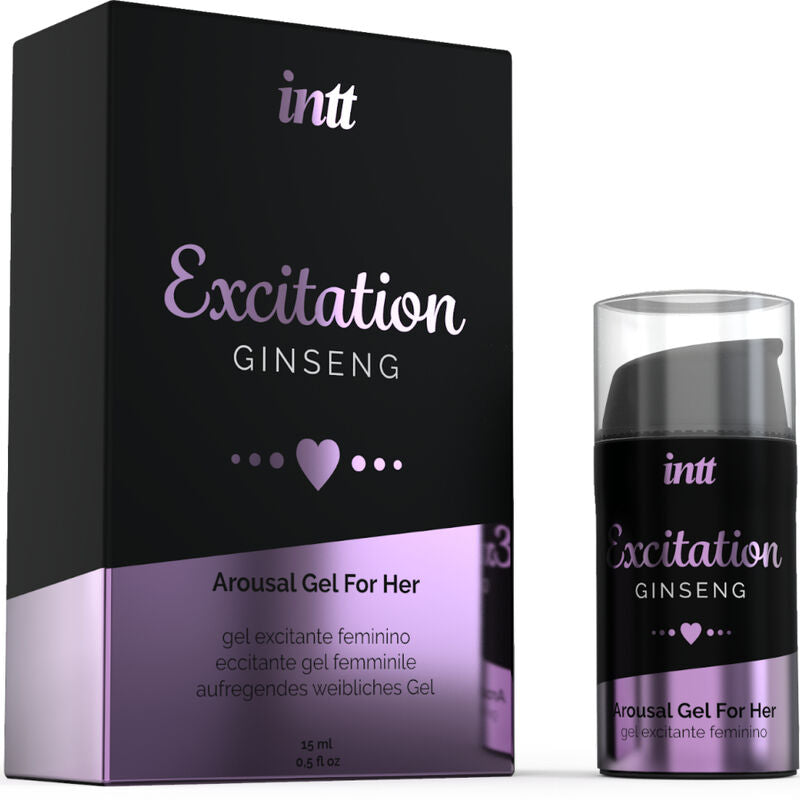 LUBRIFICANTI INTT - GEL STIMOLANTE ED ECCITANTE ATTIVATORE DI CALORE INTIMO DEL DESIDERIO SESSUALE