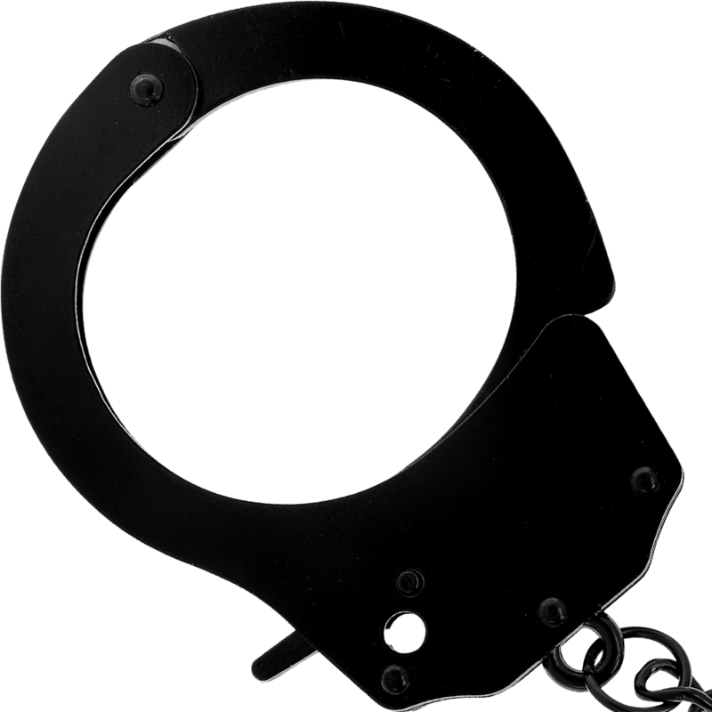 OSCURITÀ - MANETTE DI METALLO PER MANI NERE