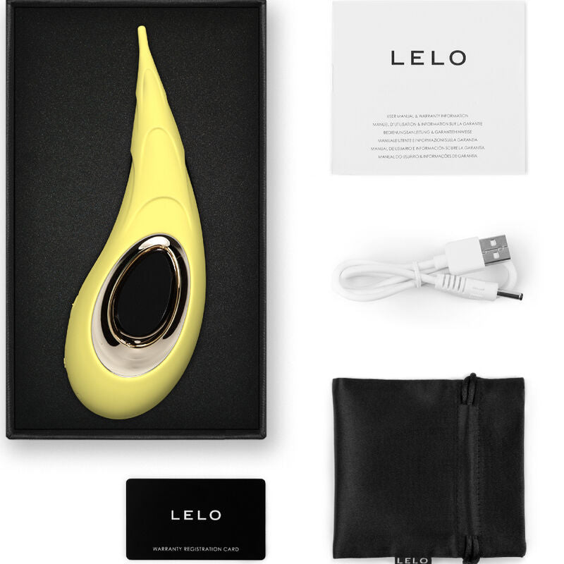 LELO - DOT CRUISE STIMOLATORE CLITORIDEO ARANCIONE OCRA