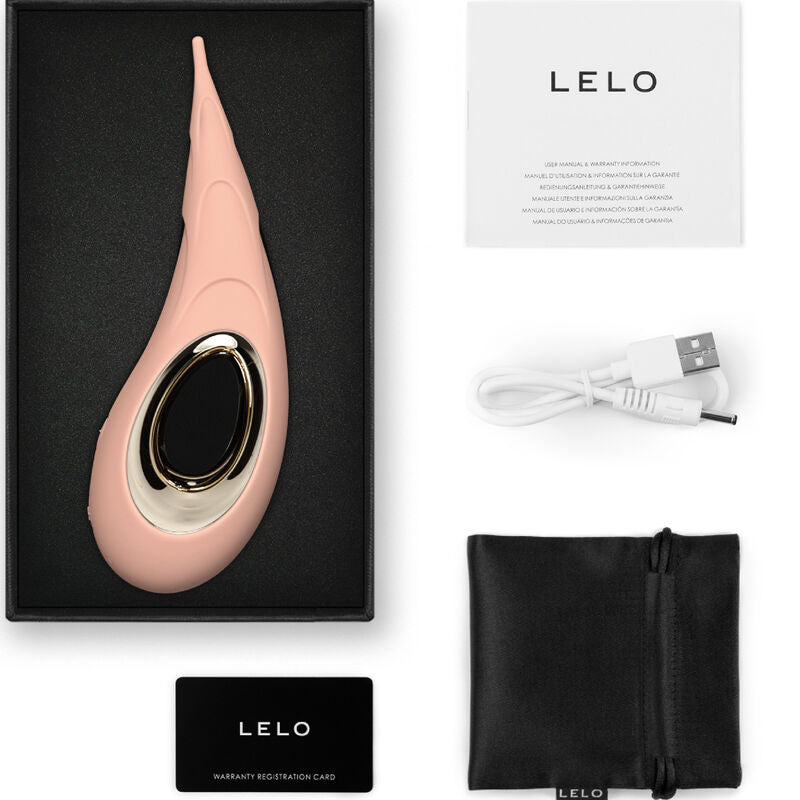 LELO - DOT CRUISE STIMOLATORE CLITORIDEO ARANCIONE OCRA
