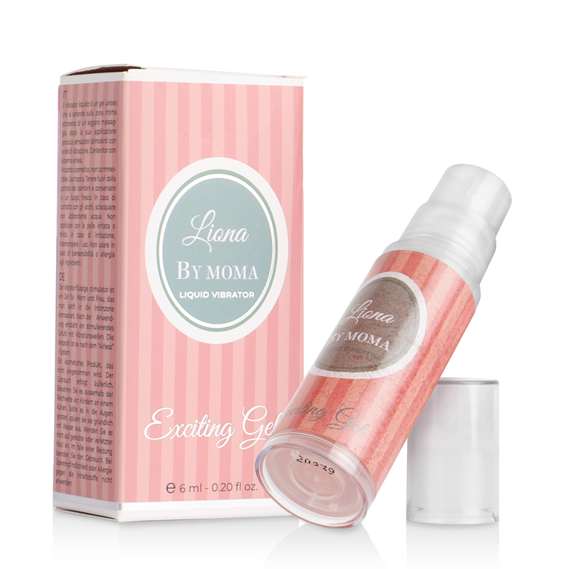 Gel eccitante liquido vibratore 6 ml - Liona di Moma