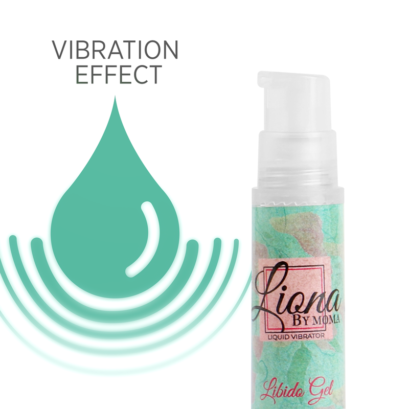 Gel Vibratore Liquido Libido 6 ml – LIONA di MOMA