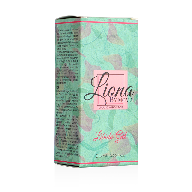 Gel Vibratore Liquido Libido 6 ml – LIONA di MOMA