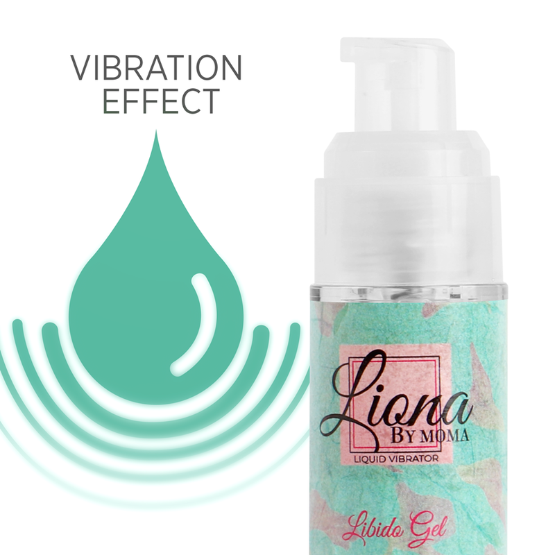 Gel Vibratore Liquido Libido 15 ml - LIONA di MOMA