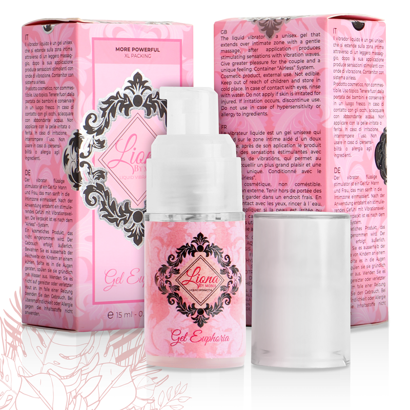 Gel vibratore liquido Euphoria 15 ml - LIONA di MOMA