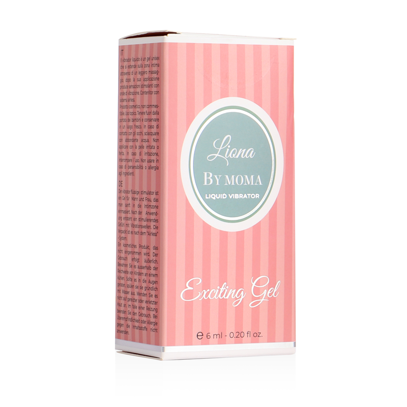 Gel eccitante liquido vibratore 6 ml - Liona di Moma