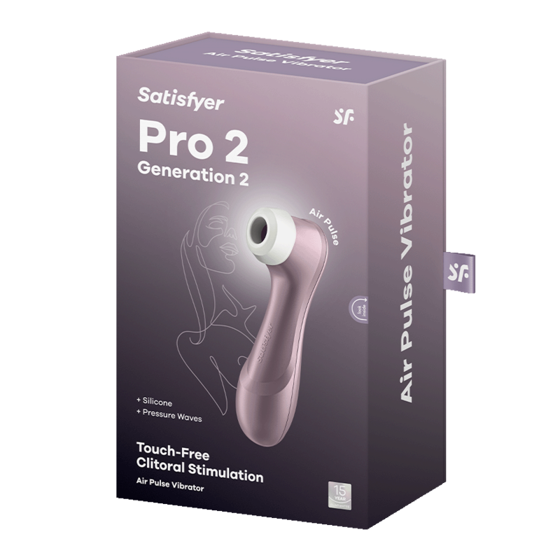 Stimolatore clitorideo Pro 2 Air-Pulse Blu – SATISFYER