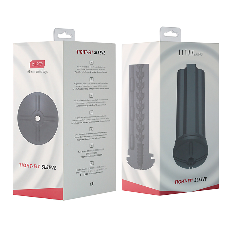 Manicotto per masturbatore anale Titan Tight Fit – Vestibilità massima – KIIROO