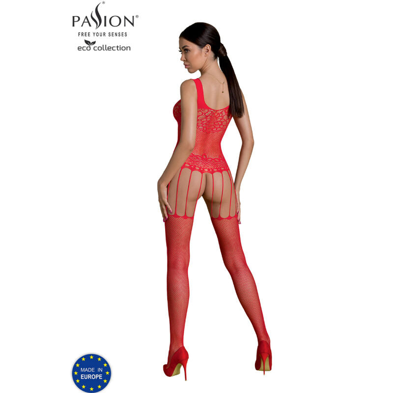 PASSION - ECO COLLECTION BODYSTOCKING ECO BS001 BIANCO