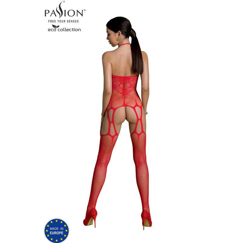 PASSION - ECO COLLECTION BODYSTOCKING ECO BS002 BIANCO