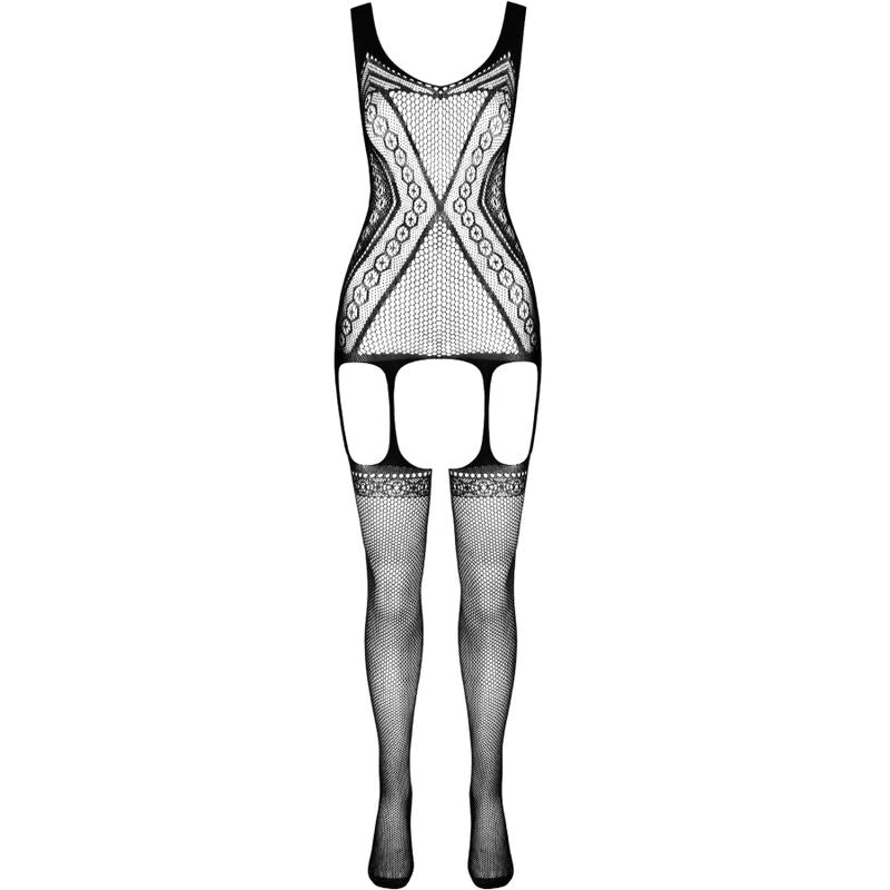 PASSION - ECO COLLECTION BODYSTOCKING ECO BS007 BIANCO