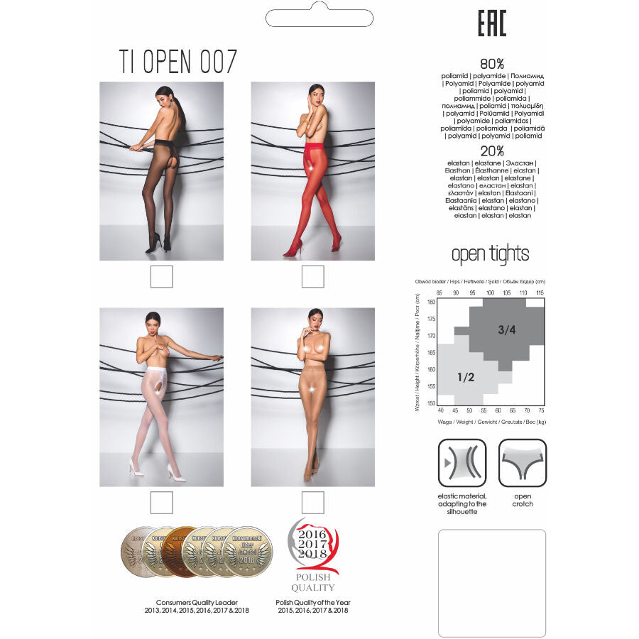 PASSION - TIOPEN 007 COLLANT NERO 1/2 20 DEN