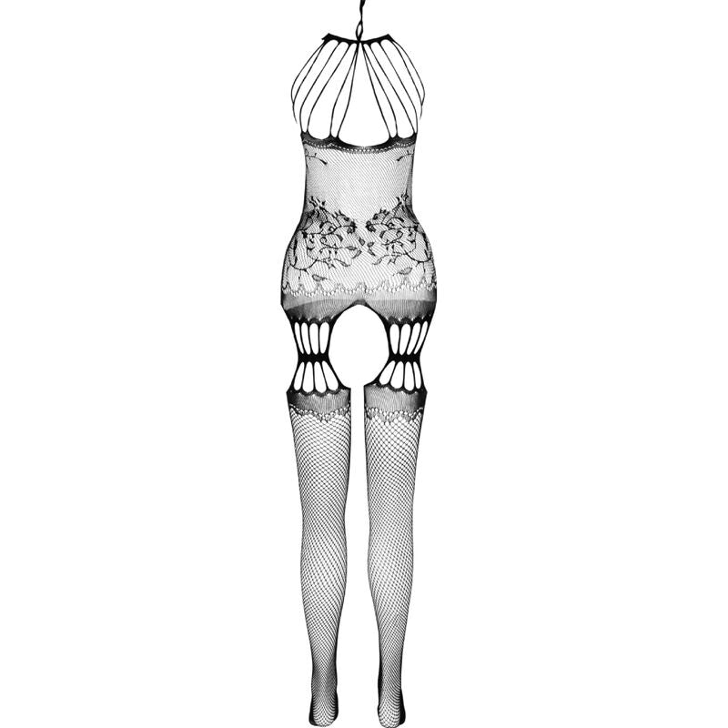 PASSION - BS095 BODYSTOCKING BIANCO TAGLIA UNICA