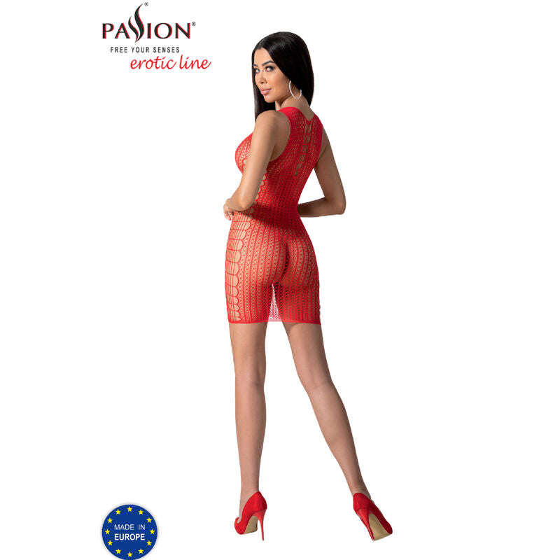 PASSION - BS097 BODYSTOCKING BIANCO TAGLIA UNICA