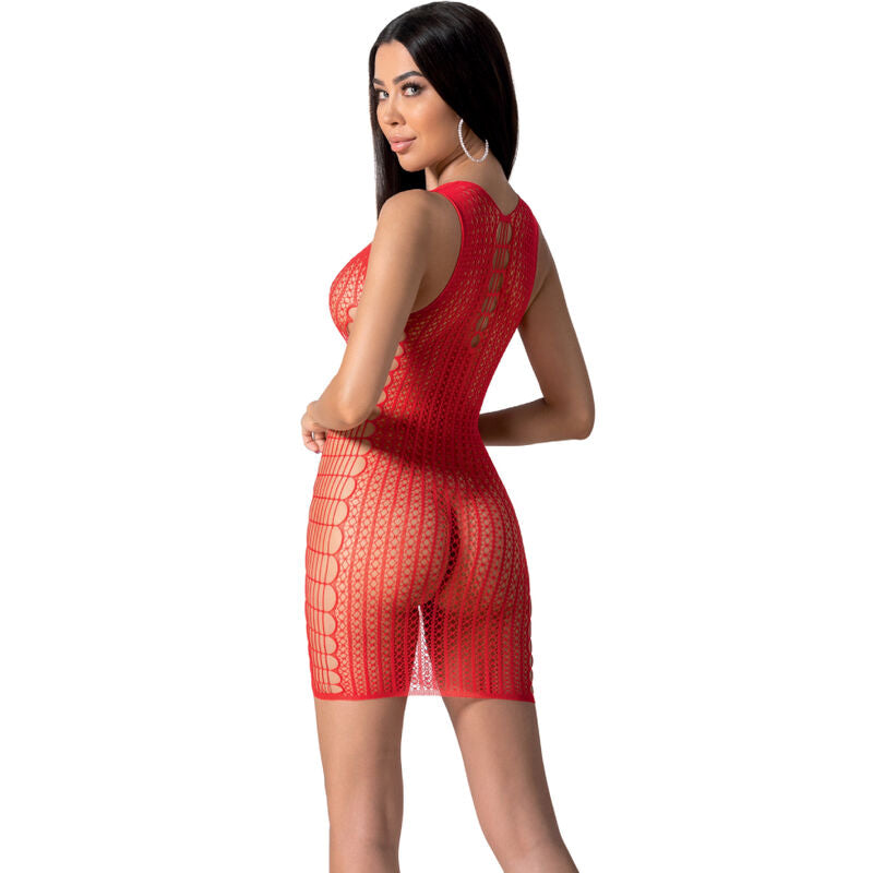 PASSION - BS097 BODYSTOCKING BIANCO TAGLIA UNICA