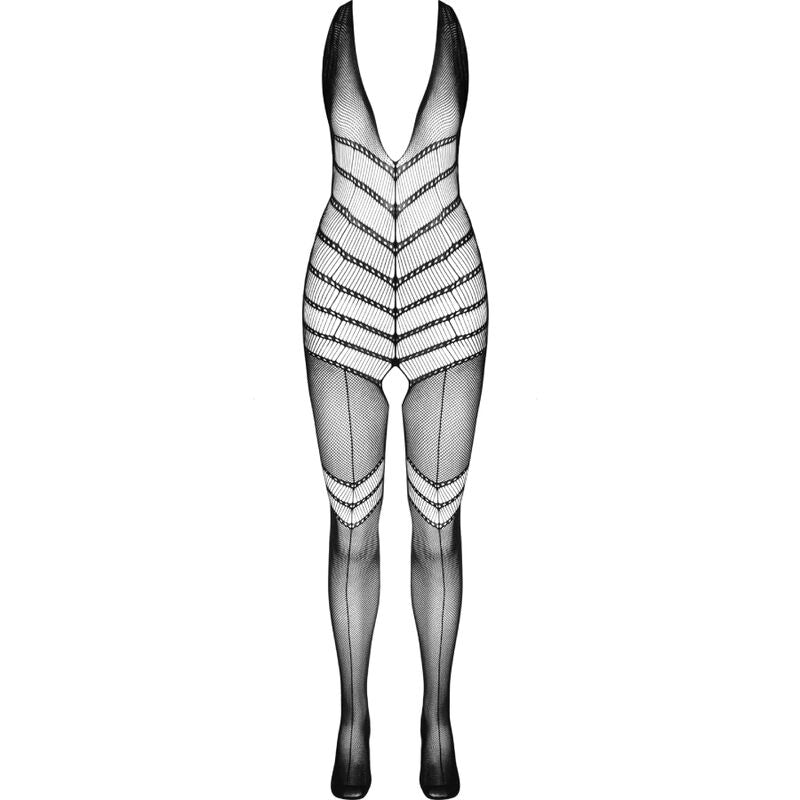PASSION - BS100 BODYSTOCKING BIANCO TAGLIA UNICA