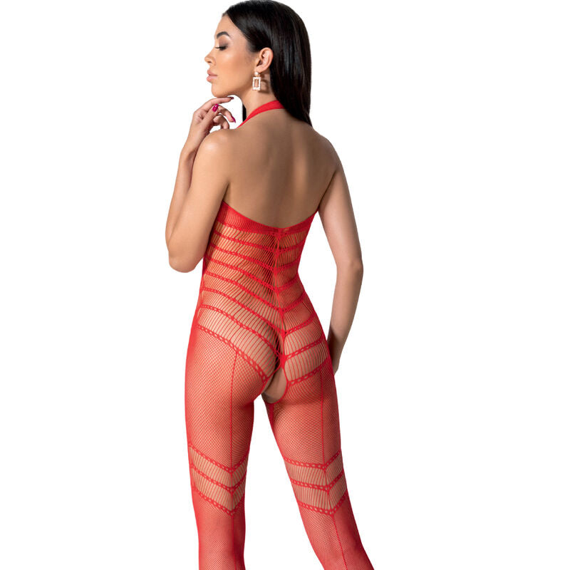 PASSION - BS100 BODYSTOCKING BIANCO TAGLIA UNICA