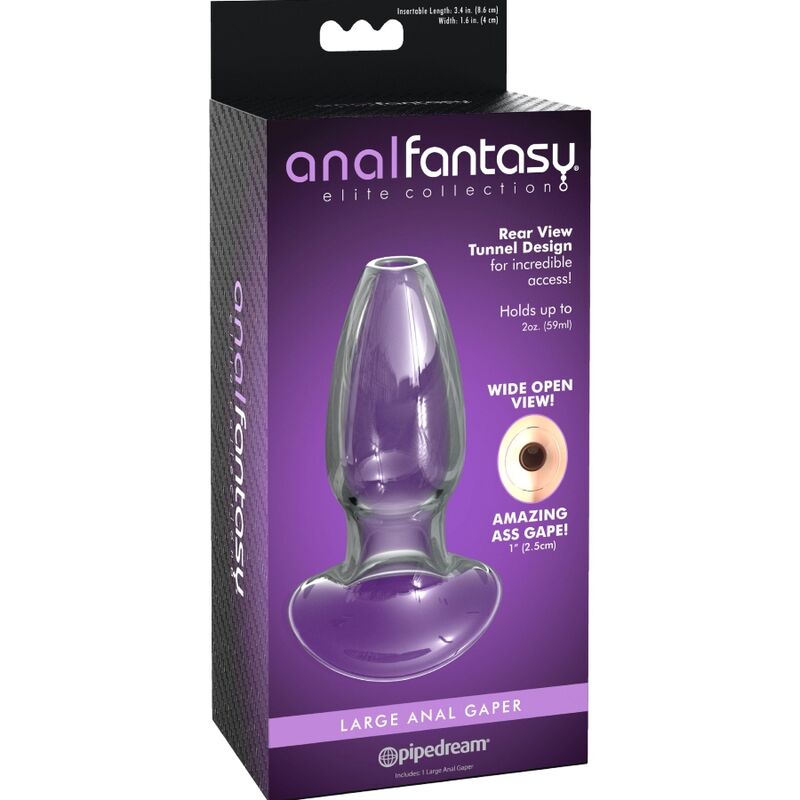 COLLEZIONE ANAL FANTASY ELITE - DILATATORE ANALE IN CRISTALLO TAGLIA M