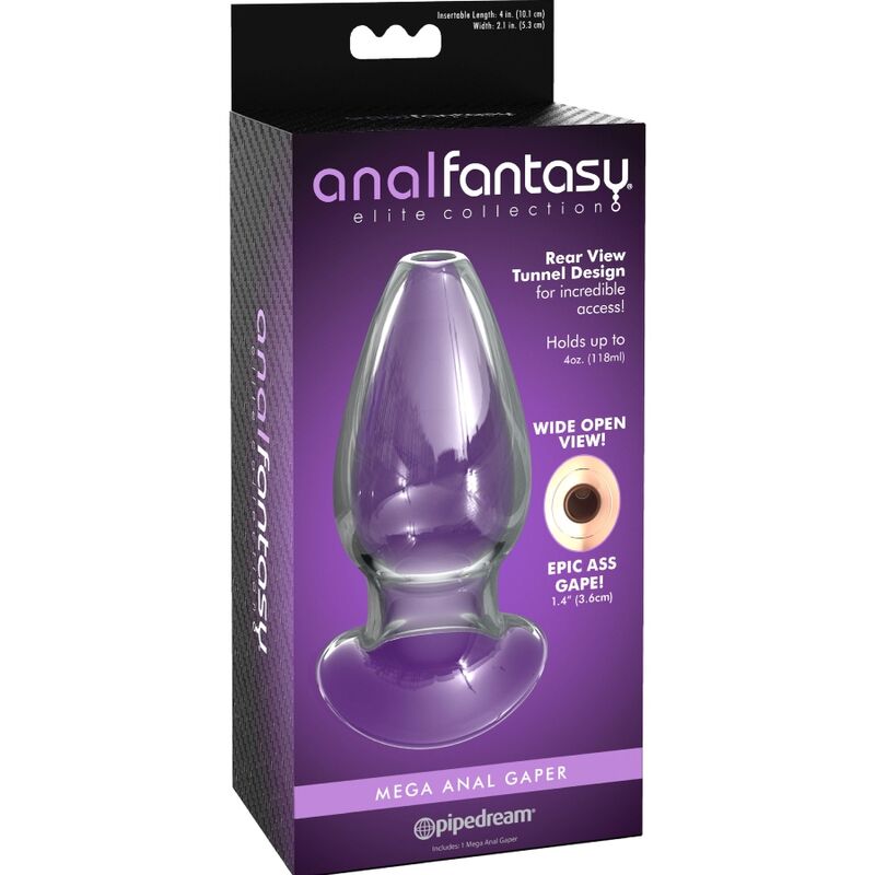 COLLEZIONE ANAL FANTASY ELITE - DILATATORE ANALE IN CRISTALLO TAGLIA L