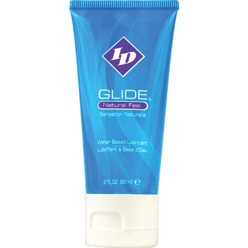 ID GLIDE - LUBRIFICANTE A BASE D'ACQUA TUBO DA VIAGGIO ULTRA LUNGA DURATA 60 ML