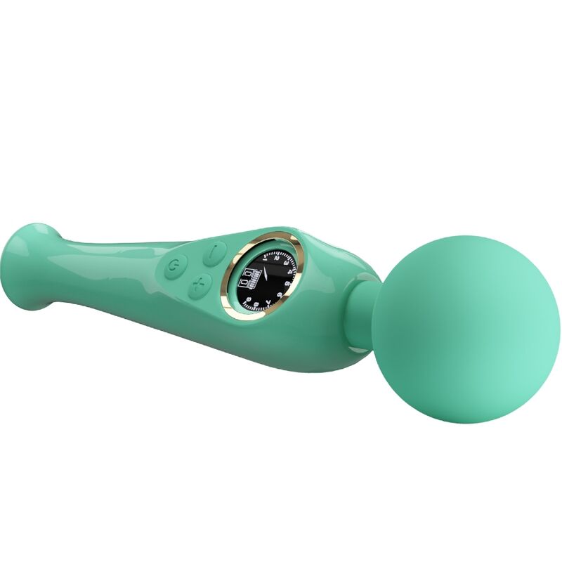Vibratore Skyler Wand Verde | 10 Modalità × 9 Velocità | Pretty Love