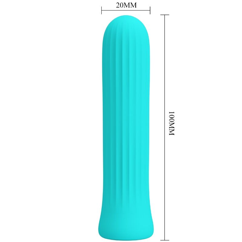 PRETTY LOVE - VIBRATORE STIMOLATORE BLANCHE BLUE