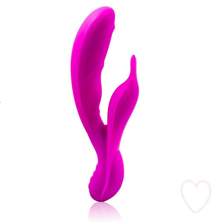 Vibratore e massaggiatore Highgrade Bliss Lilla | 21,0 cm x 3,7 cm | Ricaricabile tramite USB | PRETTY LOVE
