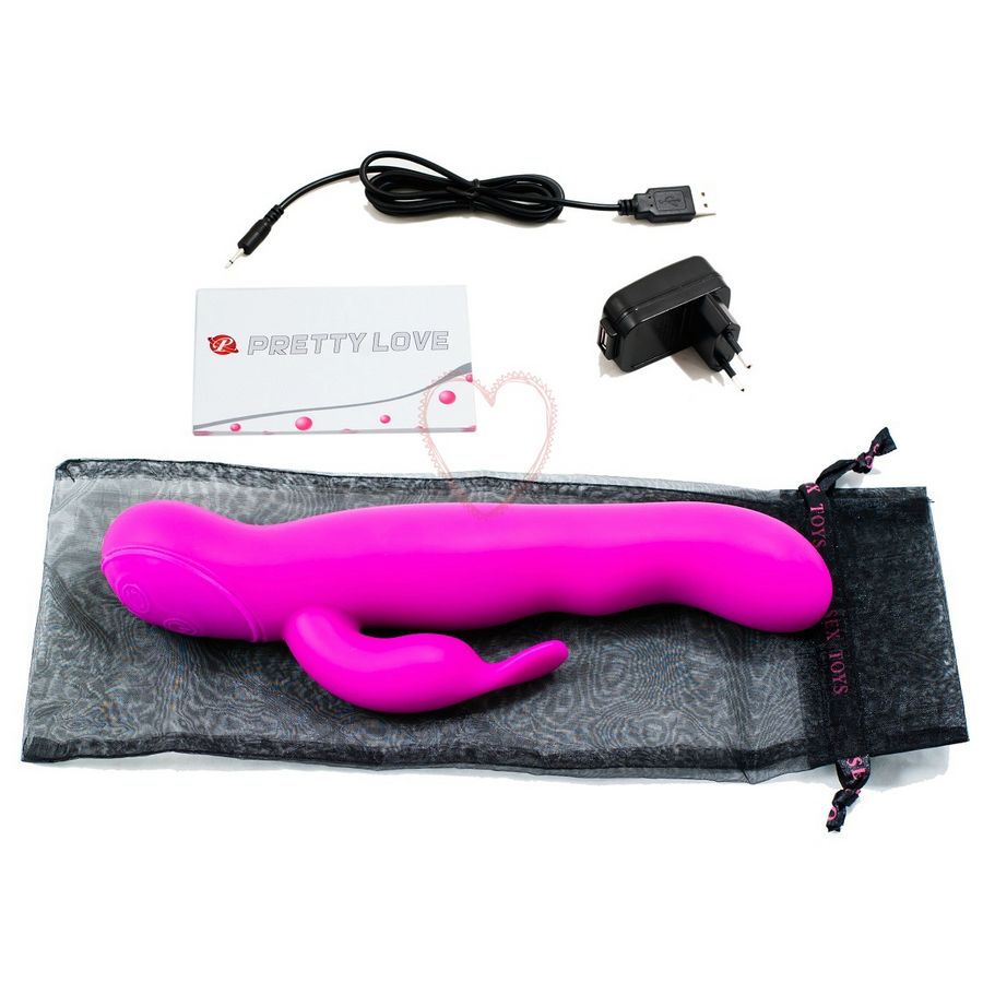 Vibratore rotante Highgrade Hale Lilla | 23,1 cm x 3,7 cm | PRETTY LOVE