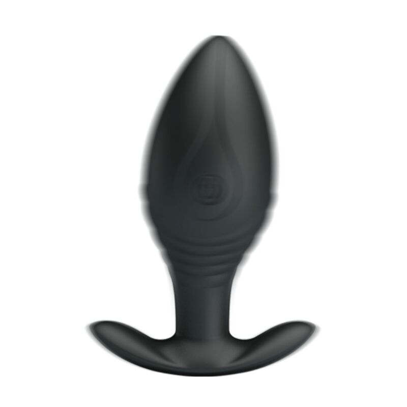 PRETTY LOVE - REGINA ANAL PLUG VIBRATORE RICARICABILE NERO