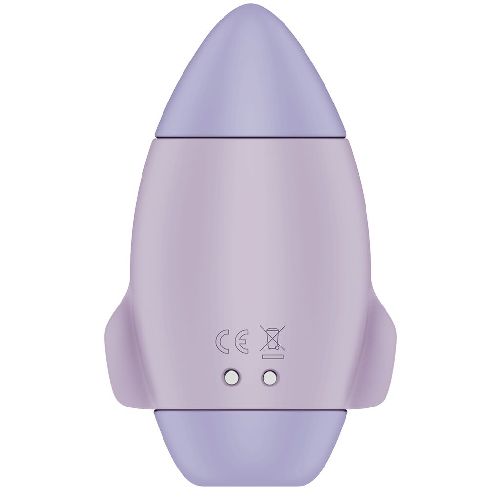 SATISFYER - MISSION CONTROL BLUE PICCOLO VIBRATORE A DOPPIO IMPULSO