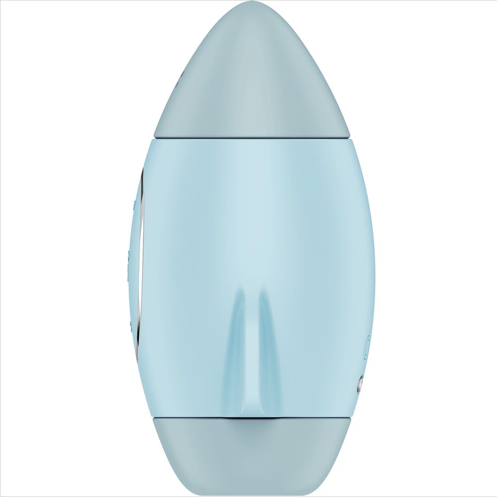SATISFYER - MISSION CONTROL BLUE PICCOLO VIBRATORE A DOPPIO IMPULSO