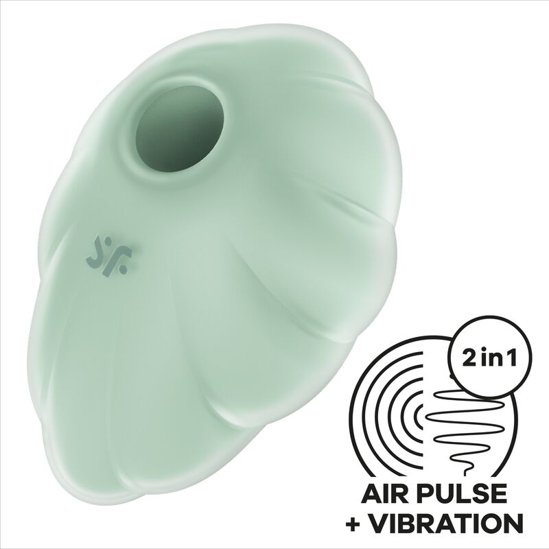 SATISFYER - VIBRATORE A IMPULSI D'ARIA BLU CLOUD DANCER