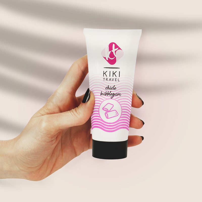 Lubrificante a base d'acqua Bubblegum | 50 ml | KIKÍ TRAVEL