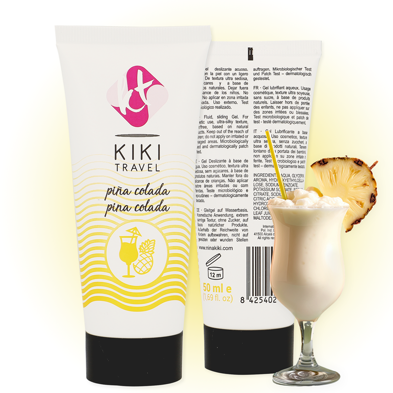 KIKÍ TRAVEL - LUBRIFICANTE PINA COLADA 50 ML