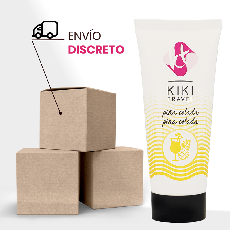 KIKÍ TRAVEL - LUBRIFICANTE PINA COLADA 50 ML