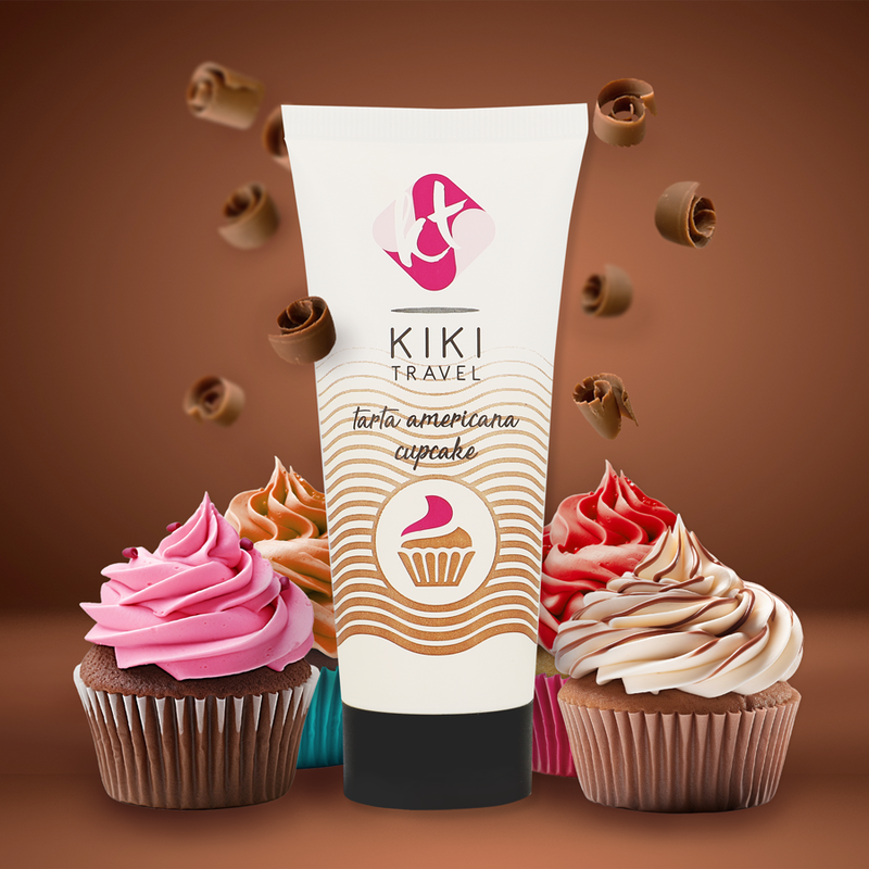 Lubrificante a base d'acqua Cupcake | 50 ml | KIKÍ TRAVEL