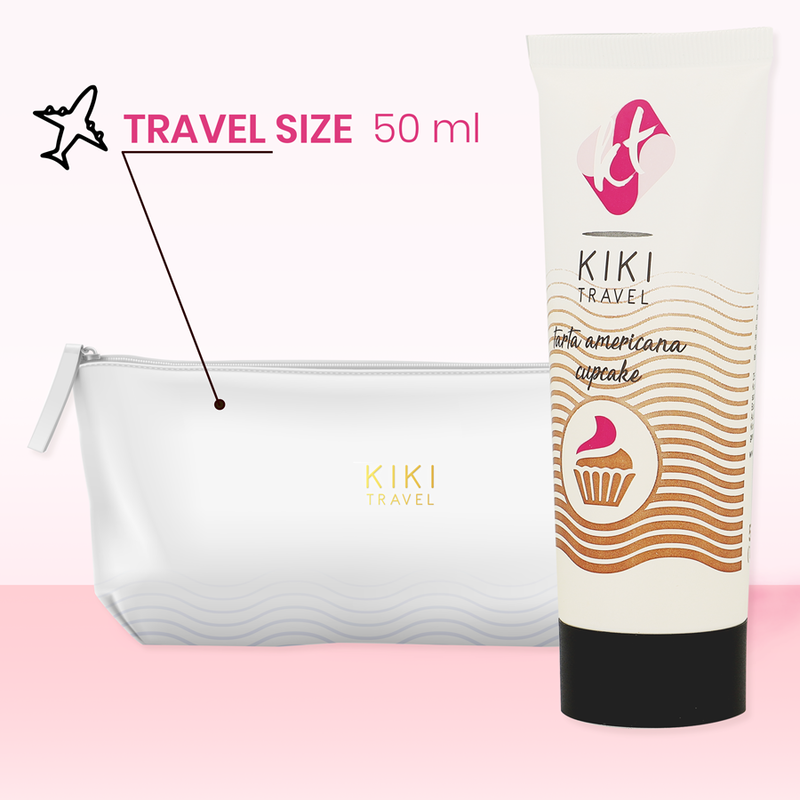 Lubrificante a base d'acqua Cupcake | 50 ml | KIKÍ TRAVEL
