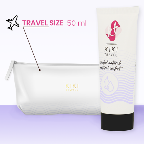 Lubrificante a base d'acqua Natural Comfort | 50 ml | KIKÍ TRAVEL