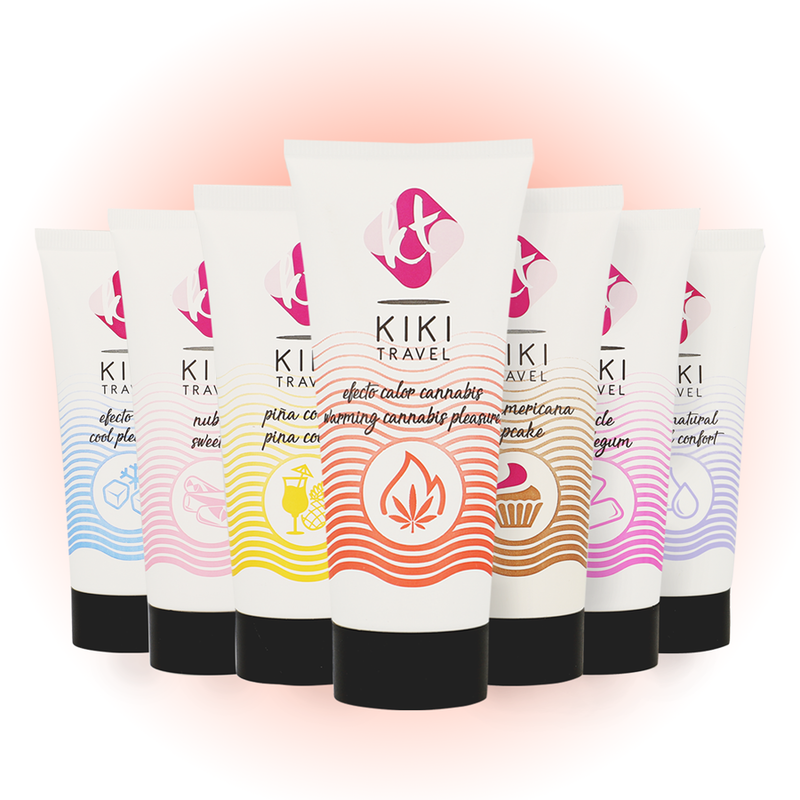 KIKÍ TRAVEL - LUBRIFICANTE EFFETTO CALDO ALLA CANNABIS 50 ML