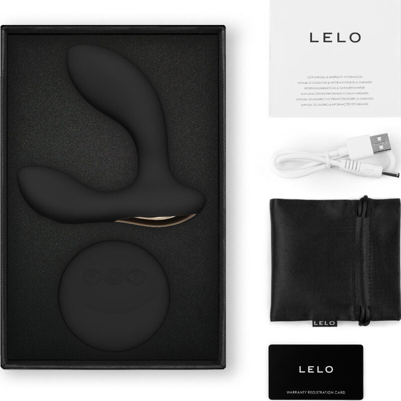 LELO - HUGO 2 MASSAGGIATORE PROSTATICO TELECOMANDO NERO