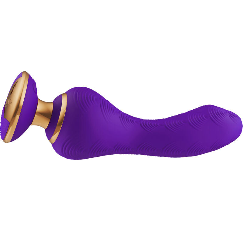 Massaggiatore intimo SANYA — 10 funzioni, 5 intensità — Impermeabile — Viola — Shunga